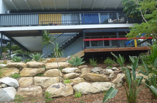 Newly landscaped, 2013